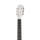 Foix FCG-2036CAP-WH-3/4 Классическая гитара 3/4 с чехлом, ремнем, тюнером, белая