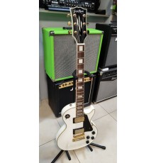 Grass Roots Les Paul Custom G-LP-60C электрогитара, цвет белый, Корея USED