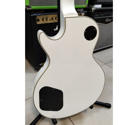 Grass Roots Les Paul Custom G-LP-60C электрогитара, цвет белый, Корея USED