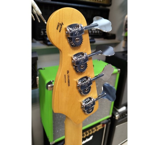 Fender American Deluxe Precision Bass PJ бас гитара, цвет черный, США 2014 USED