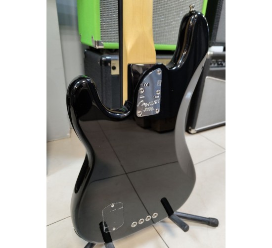 Fender American Deluxe Precision Bass PJ бас гитара, цвет черный, США 2014 USED