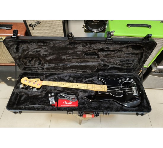 Fender American Deluxe Precision Bass PJ бас гитара, цвет черный, США 2014 USED