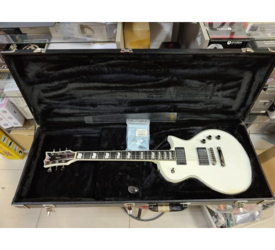 ESP Eclipse II Standard Series электрогитара, цвет белый Япония 2012 USED