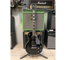 Grass Roots Les Paul Custom G-LP-60C JS электрогитара, цвет черный, Корея USED