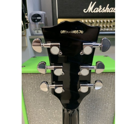 Grass Roots Les Paul Custom G-LP-60C JS электрогитара, цвет черный, Корея USED