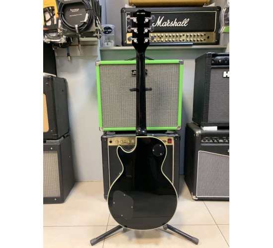 Grass Roots Les Paul Custom G-LP-60C JS электрогитара, цвет черный, Корея USED
