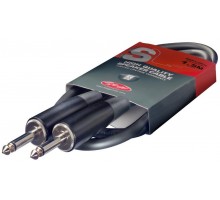 Stagg SSP1,5PP15 профессиональный акустический кабель Jack/Jack. Длина: 1.5 м., черный