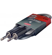 Stagg SSP1,5PP15 профессиональный акустический кабель Jack/Jack. Длина: 1.5 м., черный
