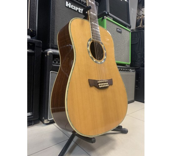 Crafter D24-12/N 12-ти струнная акустическая гитара, Корея USED