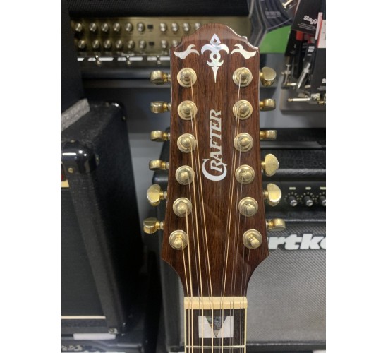 Crafter D24-12/N 12-ти струнная акустическая гитара, Корея USED
