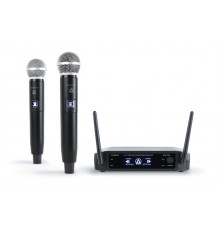 AuraSonics DUET 20S1 двойная радиосистема с ручными передатчиками, фиксированные частоты A-663,5 МГц