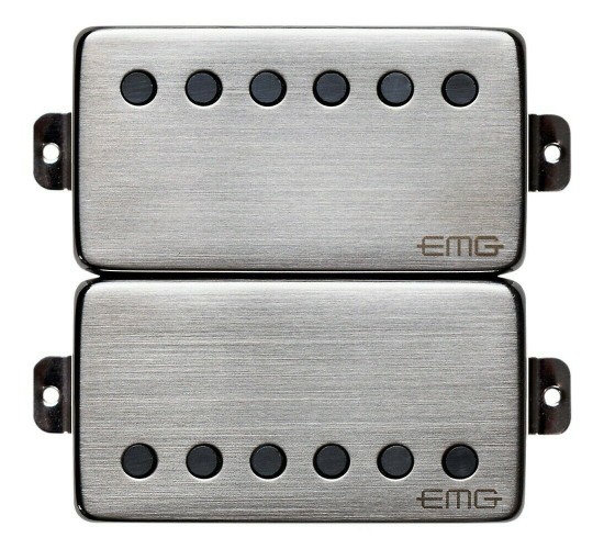 EMG 57/66 Set Brushed Chrome комплект звукоснимателей, цвет хром