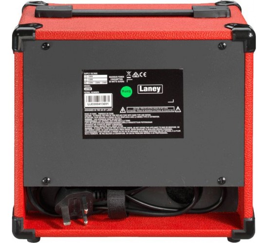 Laney LX15B RED басовый комбо 15 Вт, 2х5". Цвет красный