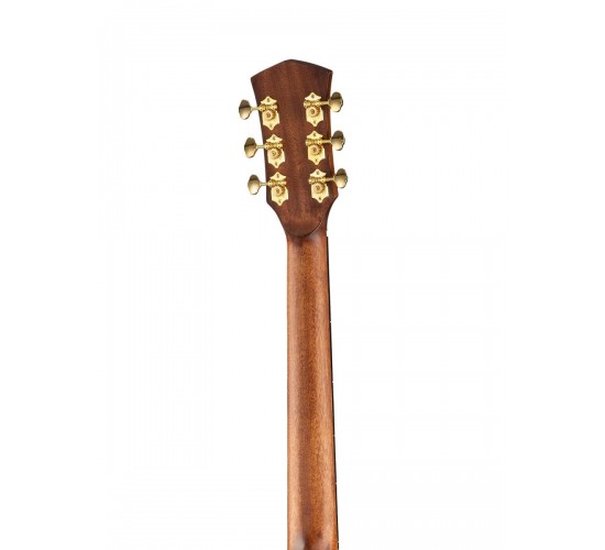 Cort GOLD-D6-WCASE-NAT Акустическая гитара, цвет натуральный глянцевый, с футляром