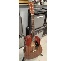 Fender CD-60SCE Dread All-Mah WN электроакустическая гитара USED