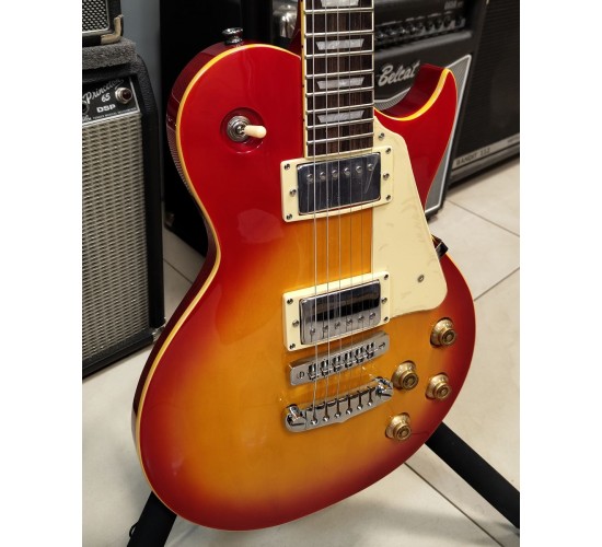 Aria PE-350STD AGCS электрогитара, цвет Aged Cherry Sunburst УЦЕНКА