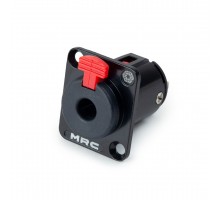 MRC R63DN-S3-BAG Панельный разъем 1/4" Jack 6.35 мм, 3-х контактный (стерео) <гнездо/мама>