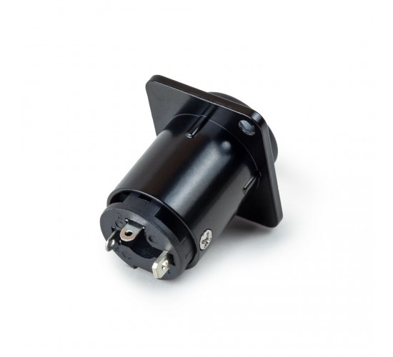 MRC R63DN-S3-BAG Панельный разъем 1/4" Jack 6.35 мм, 3-х контактный (стерео) <гнездо/мама>
