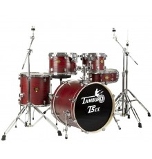 Tamburo T5LXR22WGRD ударная установка, серия T5LX, цвет Wood Grain Red (древесно красный)