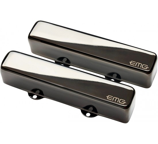 EMG RT Set Black Chrome Комплект активных звукоснимателей для 4-струнной бас-гитары Robert Trujillo Metallica