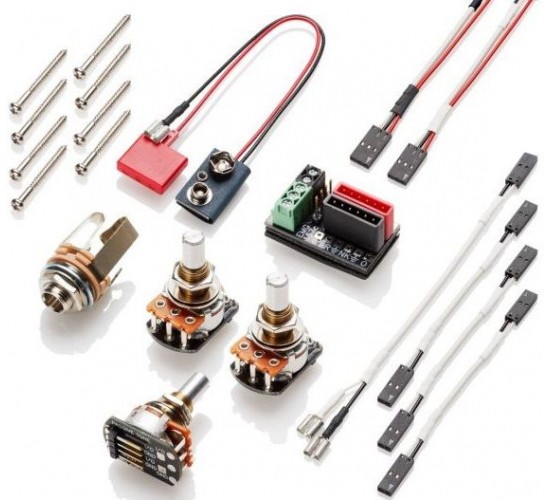 EMG RT Set Black Chrome Комплект активных звукоснимателей для 4-струнной бас-гитары Robert Trujillo Metallica
