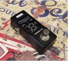 Korg PitchBlack-mini миниатюрный хроматический напольный тюнер USED