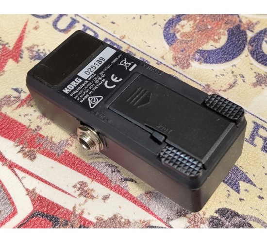 Korg PitchBlack-mini миниатюрный хроматический напольный тюнер USED