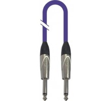 Force FGC-09/3 VT Шнур гитарный Jack1/4"(M)-Jack1/4(M), цвет фиолетовый