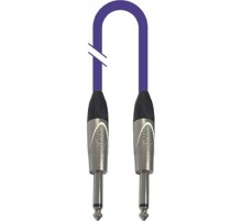 Force FGC-09/3 VT Шнур гитарный Jack1/4"(M)-Jack1/4(M), цвет фиолетовый