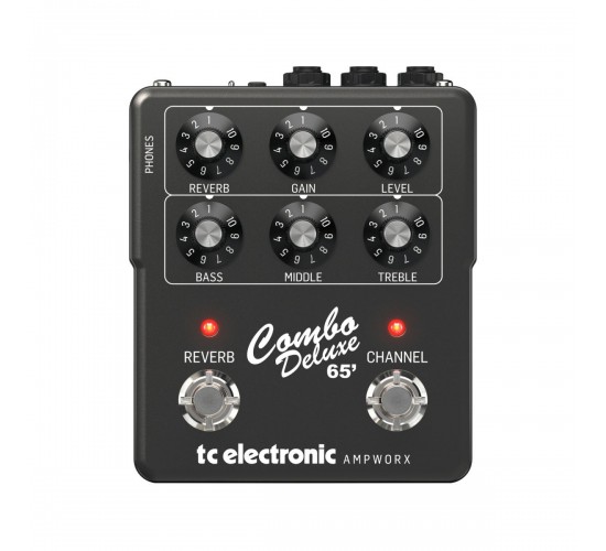 TC Electronic Combo Deluxe 65' Preamp двухканальный преамп c ревером и EQ, винтажная серия