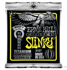 Ernie Ball 3127 струны для электрогитары Titanium RPS Beefy Slinky (11-15-22р-30-42-54)