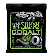 Ernie Ball 2736 струны для 5-струнной бас-гитары Cobalt Bass Slinky 5 (45-65-80-100-130)