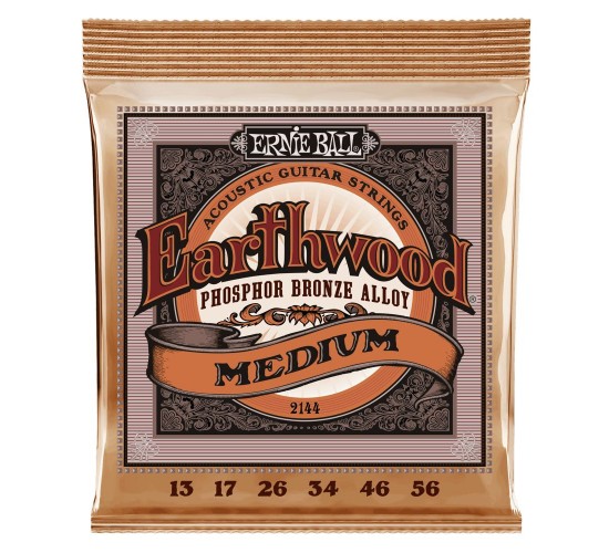Ernie Ball 2144 струны для акуст.гитары Acoustic Phosphor  (13-17-26-34-46-56)