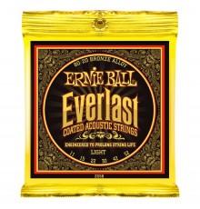 Ernie Ball 2558 струны для акуст.гитары Everlast Coated 80/20 Bronze Light (11-15-22w-30-42-52)