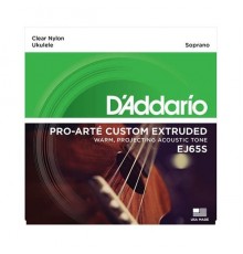 D'Addario EJ65S Pro-Arte Custom Extruded Комплект струн для укулеле сопрано