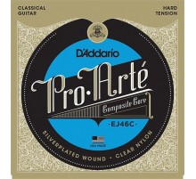 D'Addario EJ46C COMPOSITE PRO ARTE Струны для классической гитары нейлоновые/композитные Hard