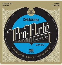 D'Addario EJ46C COMPOSITE PRO ARTE Струны для классической гитары нейлоновые/композитные Hard