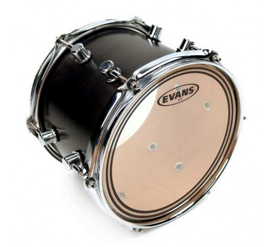 Evans TT14EC2S EC2 Clear Пластик для малого, том и тимбалес барабана 14"