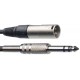 Stagg SAC10PSXM DL аудиокабель, XLR/jack (папа/папа), 10 метров, симметричный, цвет черный