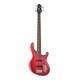 Cort Action Bass V Plus TR бас-гитара 5 струн, цвет Transparent Red
