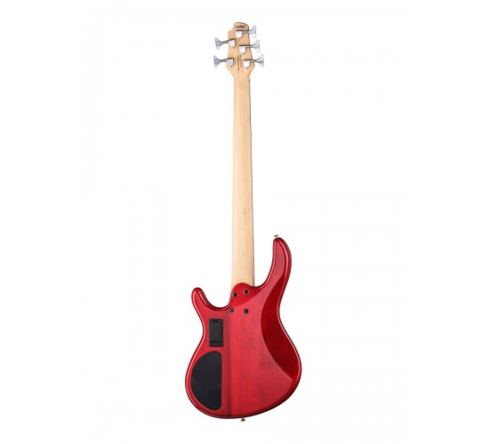 Cort Action Bass V Plus TR бас-гитара 5 струн, цвет Transparent Red
