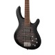 Cort Action DLX Plus FGB Бас-гитара, цвет серый санбёрст