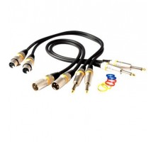 Rockcable RCL30381 D6 F Кабель XLR(F) -джек1/4, 1 метр