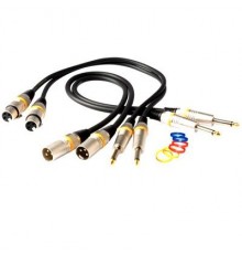 Rockcable RCL30381 D6 F Кабель XLR(F) -джек1/4, 1 метр