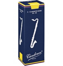 Vandoren CR123 BASS Трости для БАС-кларнета традиционные №3