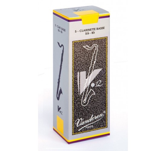 Vandoren CR623 BASS V12 Трости для БАС-кларнета №3 (5шт)
