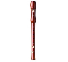 Hohner B9550 Блокфлейта До-сопрано, темно-лакированное грушевое дерево, 2 части, барочная.