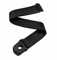 Planet Waves PWSPL200 Planet Lock Ремень для гитары с фиксатором, черный, полипропиленовый