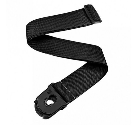 Planet Waves PWSPL200 Planet Lock Ремень для гитары с фиксатором, черный, полипропиленовый