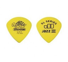 Dunlop Tortex Jazz III XL Медиатор, толщина 0,73мм